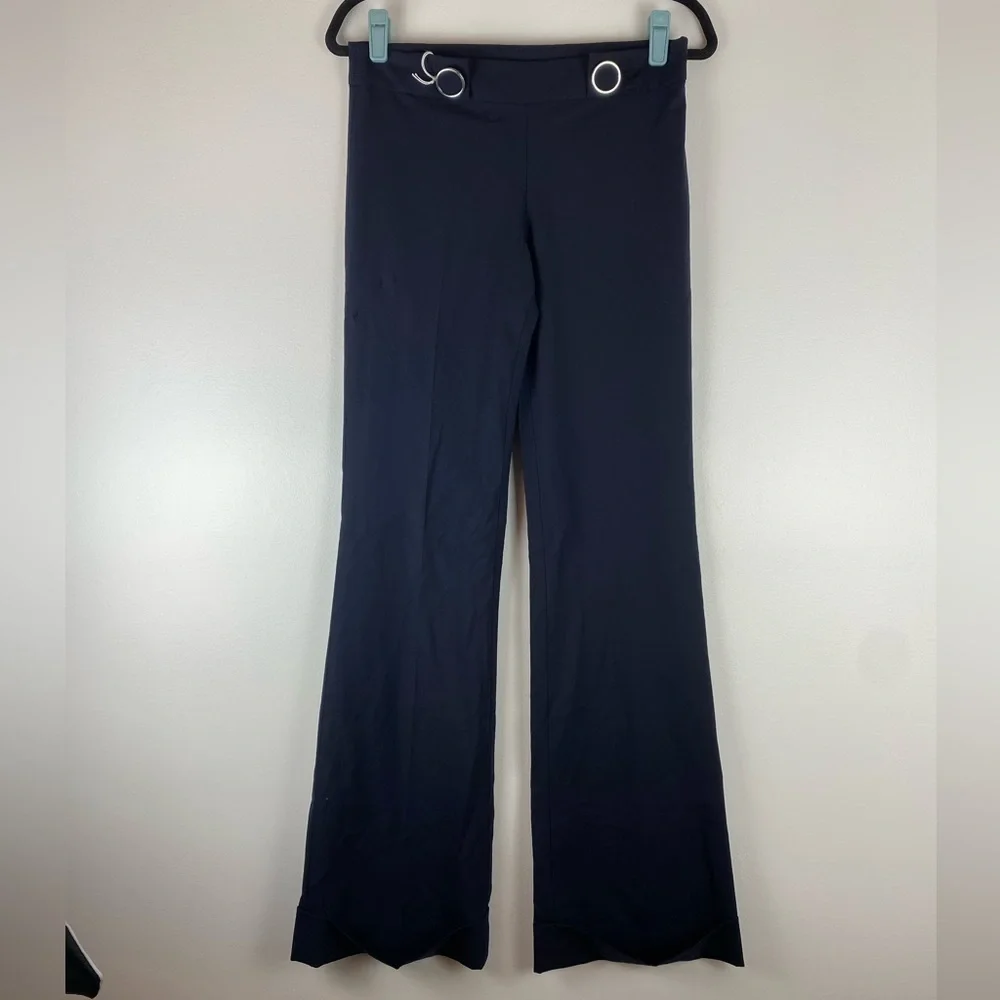 Tory Burch Navy Blue Sailor Style Pants Trousers Women's Size 2
